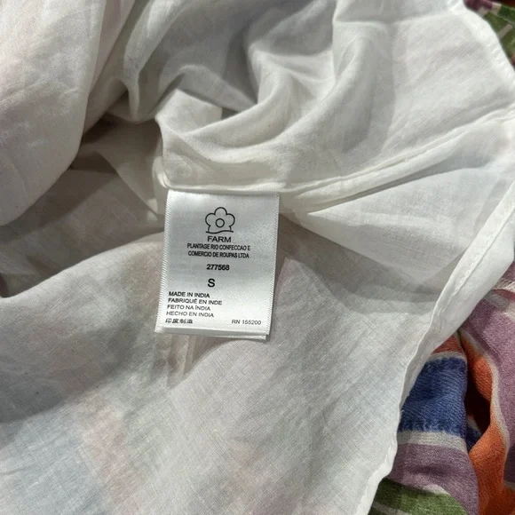 Anthropologie  Farm Rio Luana Rainbow Maxi Dress - Picture 12 of 12